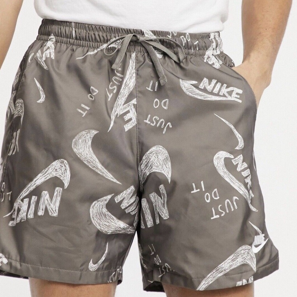 Nike Men's Gray Swim Shorts